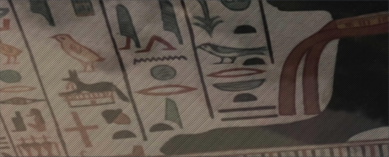 Des hiéroglyphes égyptiens